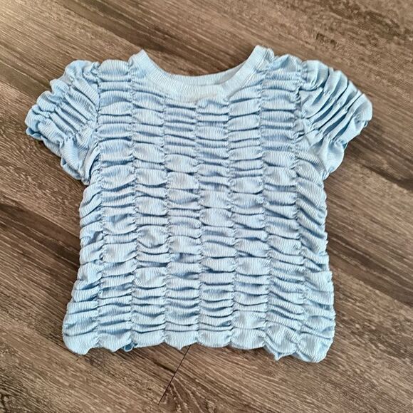 Anthropologie Tops - By Anthropologie Ruched Baby Tee